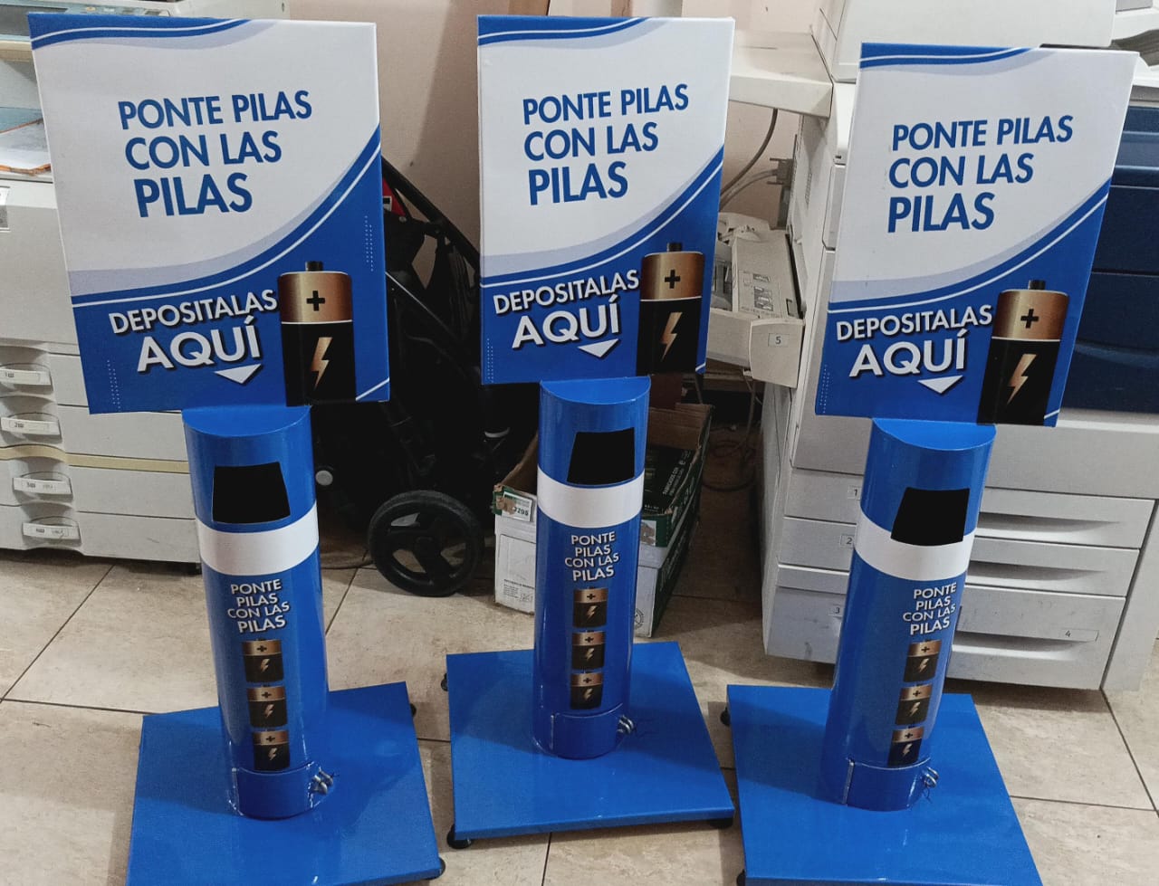 Reciclador de Pilas