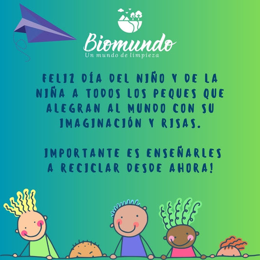 El Día del Niño y Enseñarles a Reciclar