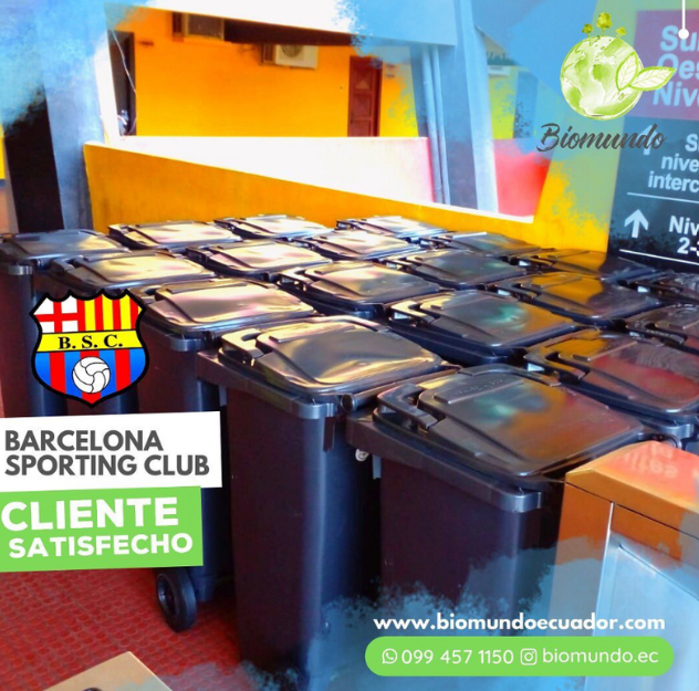 Tachos de 120 litros · Barcelona S.C.