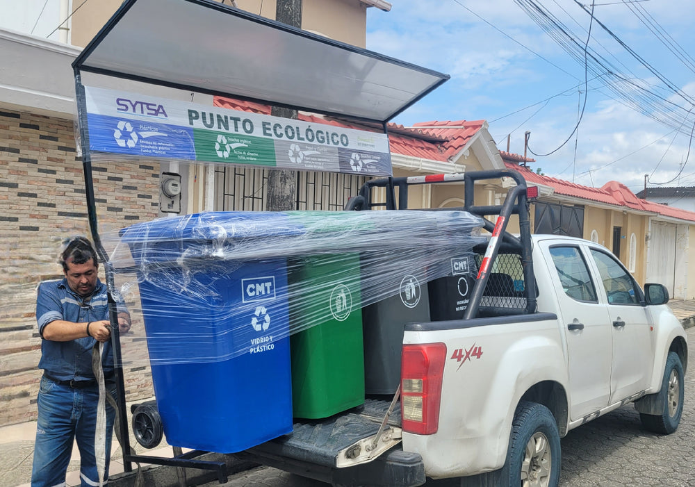 Punto ecológico de 240 litros