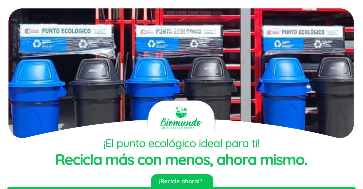 Punto Ecológico - Estación de Reciclaje - Biomundo Ecuador