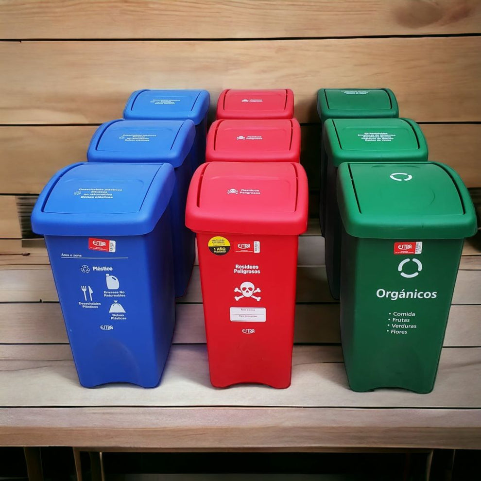 Tacho de Basura de 35 Litros – Biomundo Ecuador