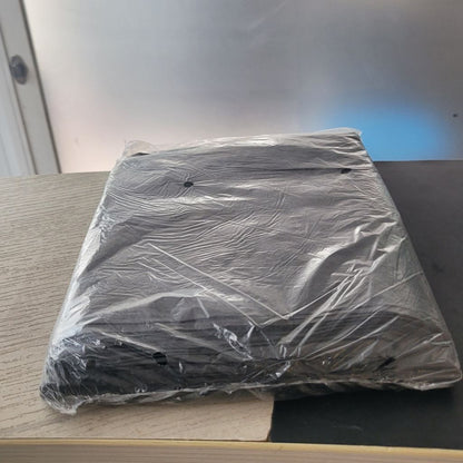 Funda negra para basura.